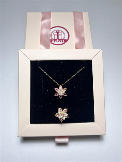 Lotus Çiçeği Dönebilir Yüzüklü Set