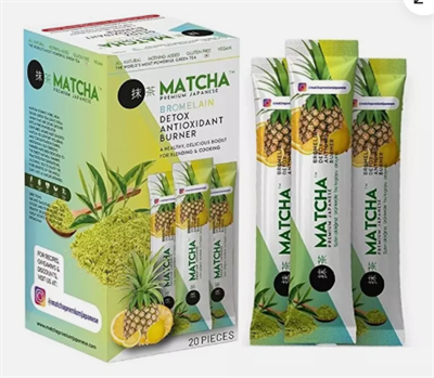 Matcha Bromelain Yeşil Çay 20 Cay