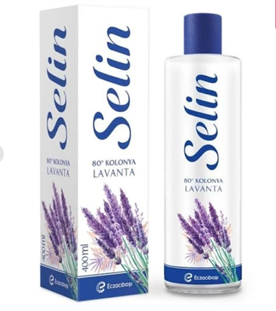 Selin Kolonya Lavanta Pet 400