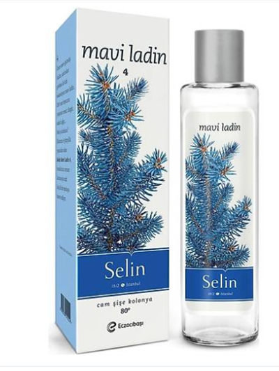 Selin Mavi Ladin Kolonya Cam 180 Ml