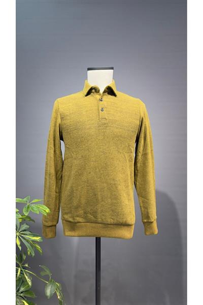 BRANGO POLO YAKA SELANİK SWEATSHIRT 95006-M HARDAL