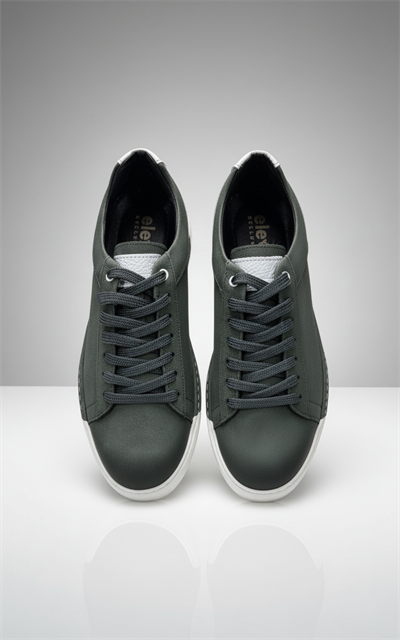 Erkek HAKİ Sneaker Deri Ayakkabı