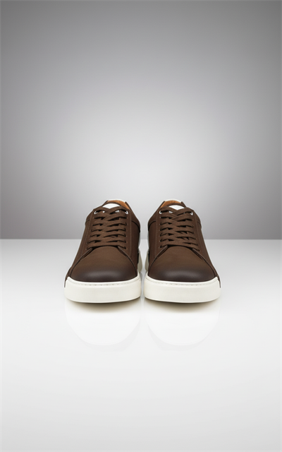 Erkek KAHVE Sneaker Deri Ayakkabı