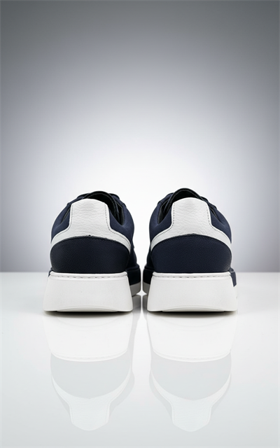 Erkek LACİVERT Sneaker Deri Ayakkabı