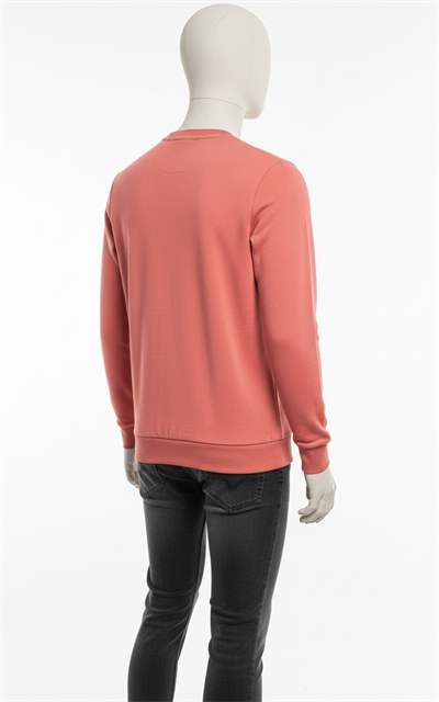 Erkek Regular Fit 3 İplik Enjeksiyon Baskı Bisiklet Yaka Sweatshirt