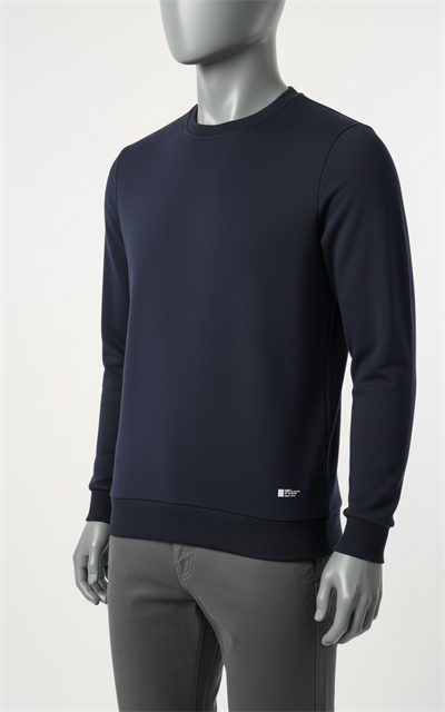 Erkek Regular Fit Bisiklet Yaka Sweatshirt