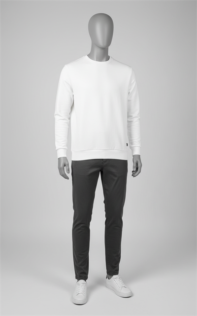 Erkek Regular Fit Bisiklet Yaka Sweatshirt