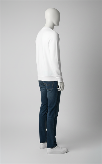 Erkek Regular Fit Bisiklet Yaka Sweatshirt