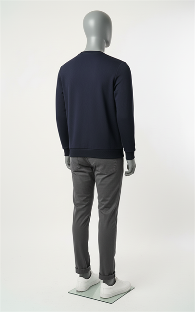 Erkek Regular Fit Bisiklet Yaka Sweatshirt