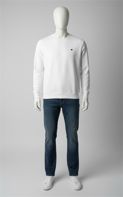 Erkek Regular Fit Bisiklet Yaka Sweatshirt