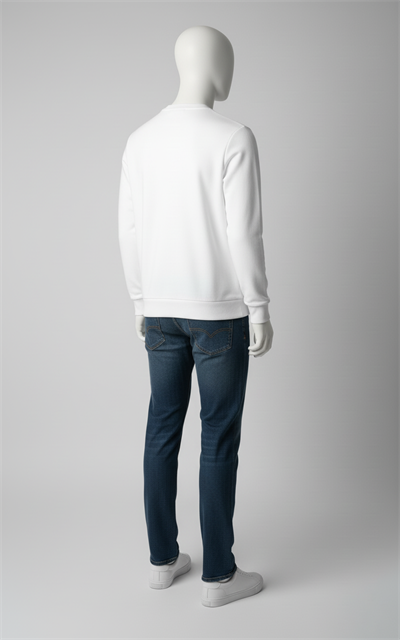 Erkek Regular Fit Bisiklet Yaka Sweatshirt