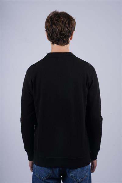 JS Polo Yaka Fermuarlı J Waffle Sweat