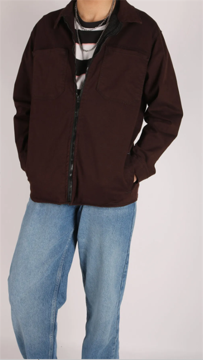 Erkek Oversize Kahverengi Ceket