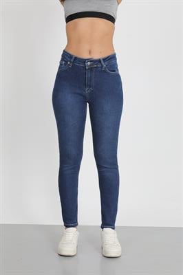 Lacivert Slim Fit Jean