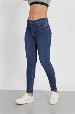 Lacivert Slim Fit Jean