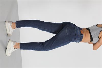 Mom Siyah Yüksek Bel Jeans Pantolon 