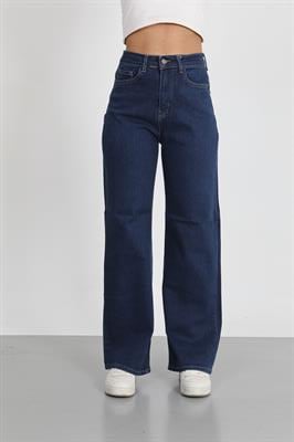  Lacivert Palazzo Jeans