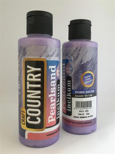 5415 LİLA 120CC PEARLSAND KUMLU BOYA