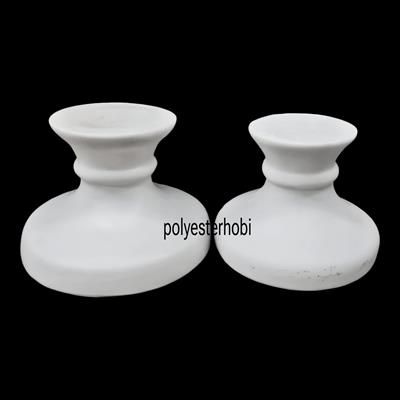 AY 101 - Polyester Klasik Ayak Ham Polyester Obje