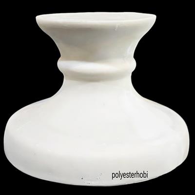 AY 103 - Polyester Klasik Ayak  Ham Polyester Obje