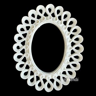 CE 302 - Leonara Çerçeve Ham Polyester Duvar Dekor