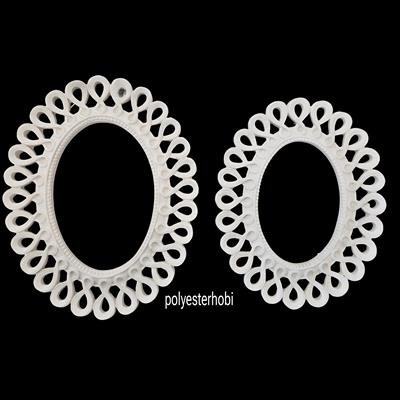 CE 302 - Leonara Çerçeve Ham Polyester Duvar Dekor