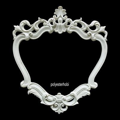 CE 311 - Beylerbeyi Çerçeve Ham Polyester Duvar Dekor