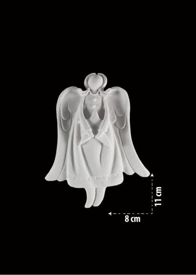 Da 115 - 4Lü Melek Kızlar Ham Polyester Obje