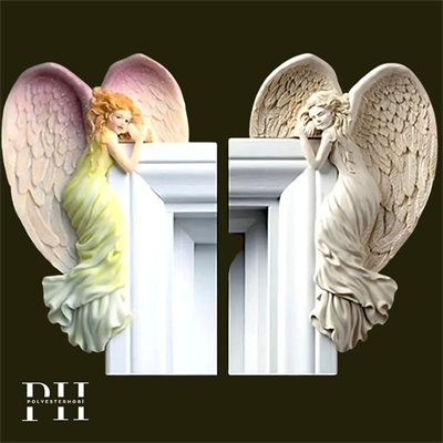 Da 170 - Köşe Melekleri Ham Polyester Obje