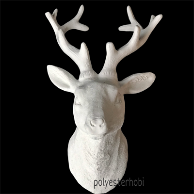 DA 284 - Geyik Midi Duvar Dekor Ham Polyester Obje