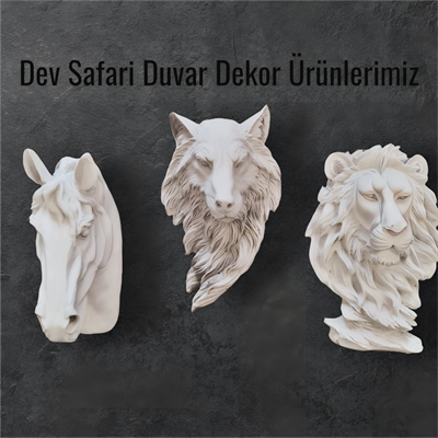 DA 365 - At Duvar Pano Dev Boy Ham Polyester Duvar Dekor