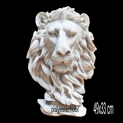 DA 366 - Aslan Dev Boy Ham Polyester Duvar Dekor