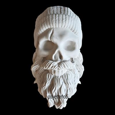 DA 371 - Bereli Kurakafa Ham Polyester Duvar Dekor