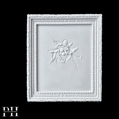 DA 401 - Çiçek Pano Ham Polyester Dekoratif Asılabilir Duvar Obje