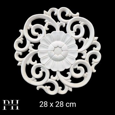 DA 402 - Osmanlı Geleneksel Desen Pano Ham Polyester Dekoratif Asılabilir Duvar Obje