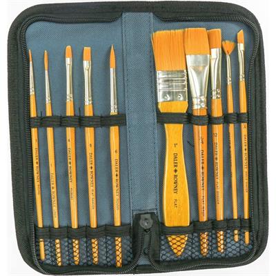 DALER ROWNEY ÇANTALI FIRÇA SET 10 LU