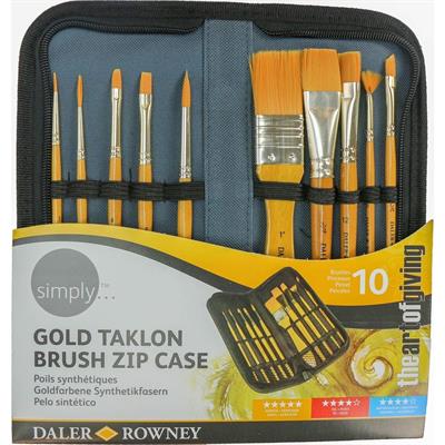 DALER ROWNEY ÇANTALI FIRÇA SET 10 LU