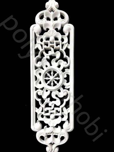Dy 113 - Uzun Fas Motif Ham Polyester Obje