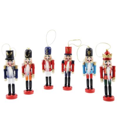 Fındıkkıran Ahşap Kurşun Asker 12,5 cm 6 Lı Set Noel Süs Parti Hediyelik
