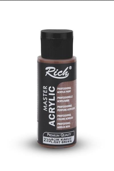 MASTER AKRİLİK RİCH 60 CC AÇIK KAHVE