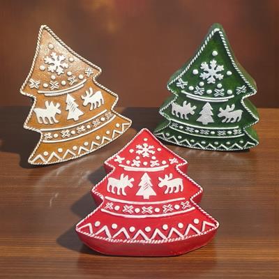 MO 100 - Çam Ağacı Ayakta Duran Ham Polyester Obje