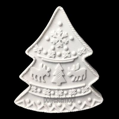 MO 100 - Çam Ağacı Ayakta Duran Ham Polyester Obje