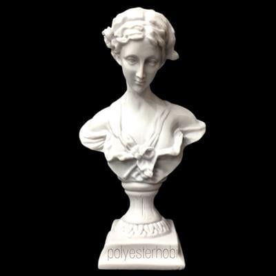 OB 1049 - Venüs Büst Mitolojik Yunan Heykel ,Ev ,Ofis Dekoratif Obje