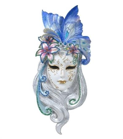 Ob 105 - Venedik Maske Ham Polyester Duvar Dekor 3