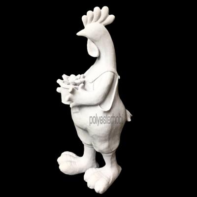 OB 1051 - Horoz Bey Ham Polyester Obje