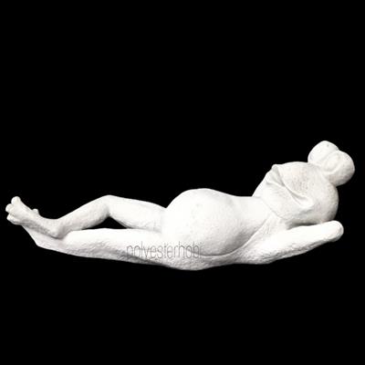 OB 1056 - Güneşlenen Kurbağa Ham Polyester Obje