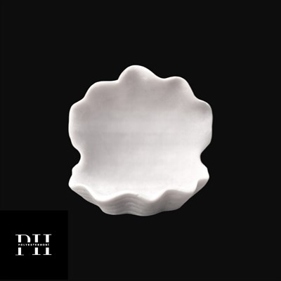 OB 1079 - İstiridye Sunumluk Ham Polyester Dekoratif Obje