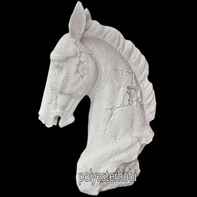 OB 1099 - Mitolojik At Ham Polyester Obje