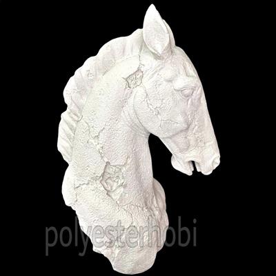 OB 1099 - Mitolojik At Ham Polyester Obje