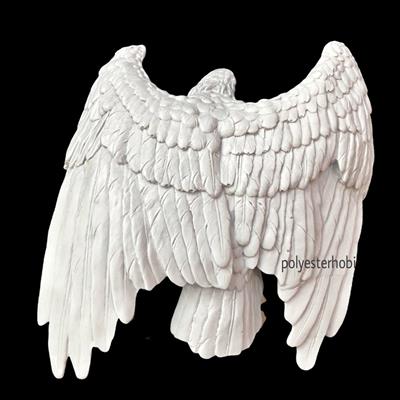 OB 1138 - Kartal Heykel Ham Polyester Biblo